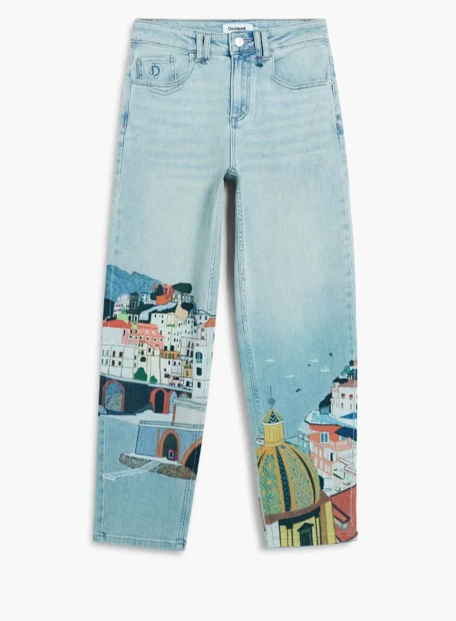 DESIGUAL Amalfi Jeans Trousers